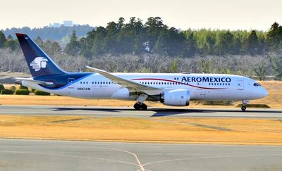 Aeromexico, Boeing B-787-8, N967AM, Taking Off