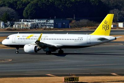 Royal Brunei, Airbus A320NEO, V8-RBG, Taxi To TO