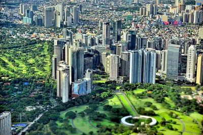 Gardened Residential Area, Aerial