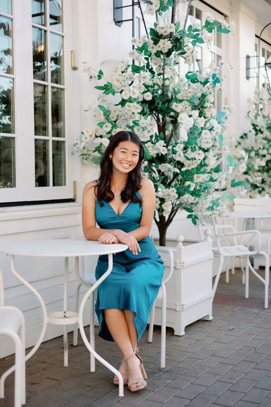 High School Senior Photography at Coxhall Gardens in Carmel