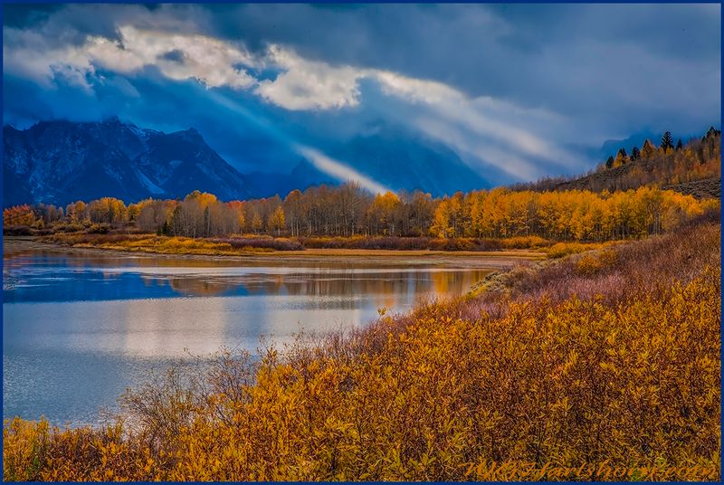 Oxbow Bend Solar Rays