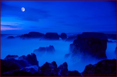 Mendocino Headlands Moonset