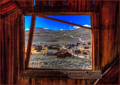 Framing Of Bodie Ghost Town