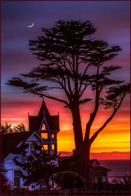 Westport SunseTwilight Moonset