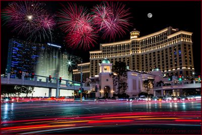 Bellagio Cosmopolitan Fireworks