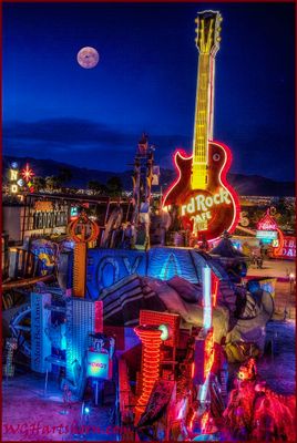Neon Boneyard Moonrise