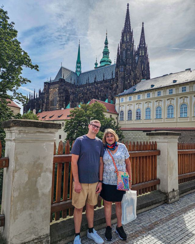 Joan & Jon & St Vitus Cathedral, Prague