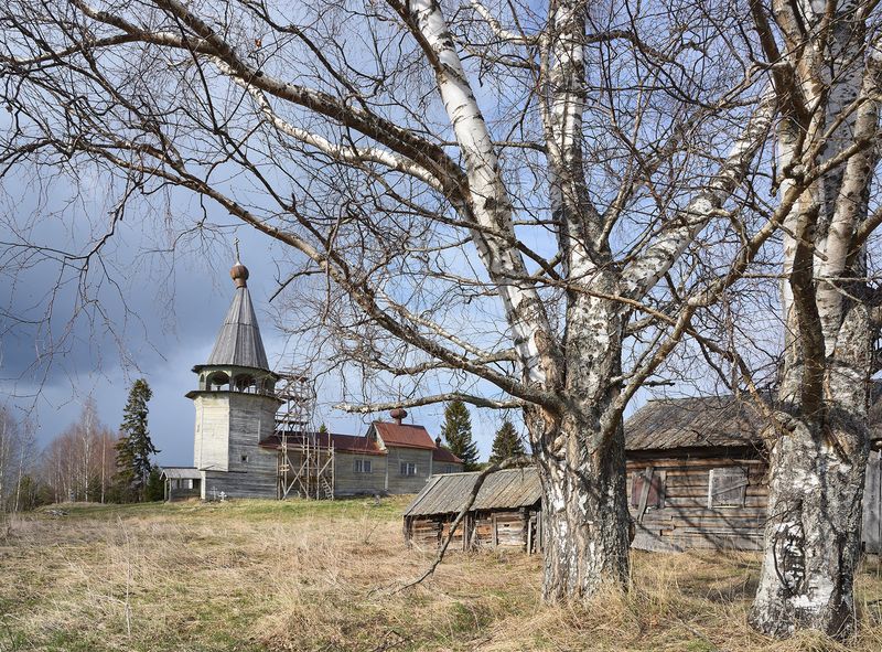 Karelia, Vegoruksa, Church of St. Nicholas the Wonderworker, 1750