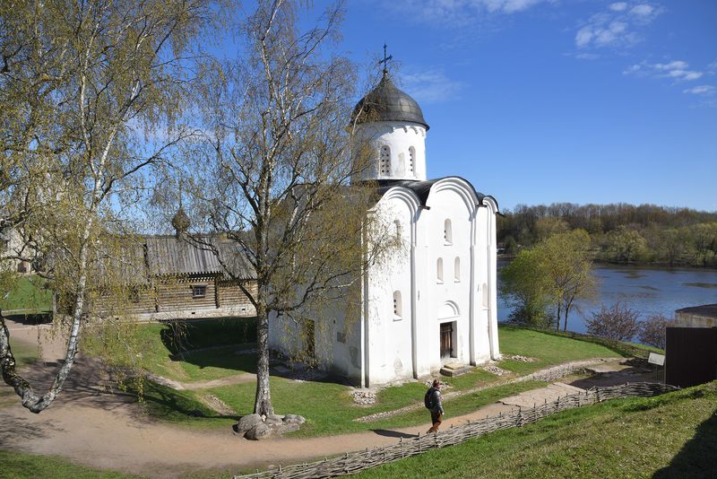 town of Staraya Ladoga, St. George's Church, XIII