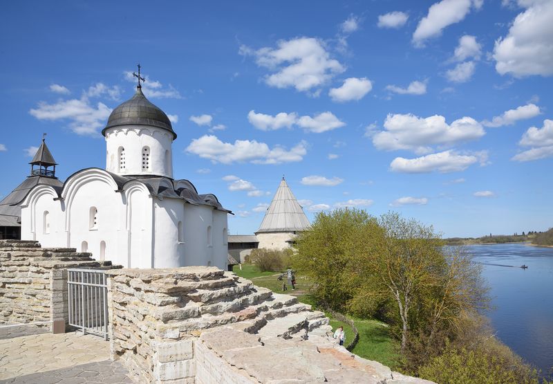 town of Staraya Ladoga, St. Georges Church, XIII