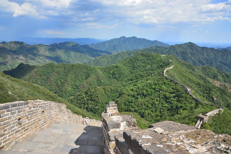 Mutianyu, the section of the Great Wall of China