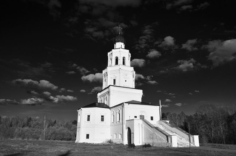 village of Sennitsy,Church of the Ascension, 1701