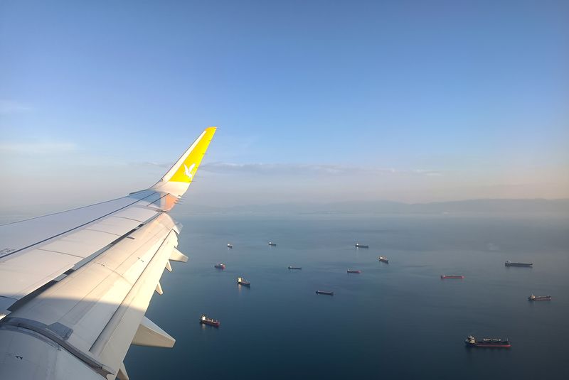 landing in Istanbul