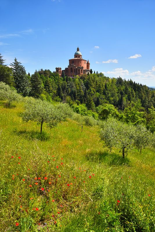 Bologna, The Sanctuary of the Madonna of San Luca, 1765