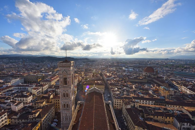 Florence, view from the dome of the Cathedral of Santa Maria del Fiore