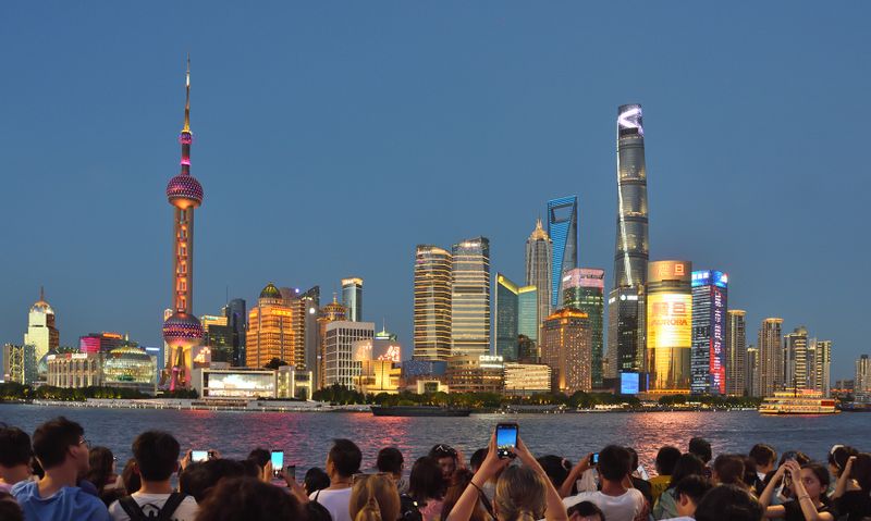 Shanghai night view
