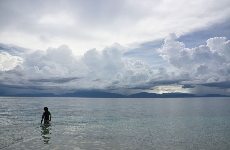 Philippines, Cebu island, Moalboal, White beach