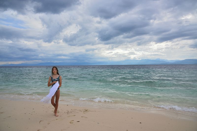 Philippines, Cebu island, Moalboal, White beach