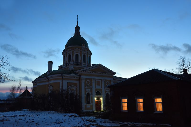 town of Zaraysk, Church of Beheading of St. John the Baptist, 1821