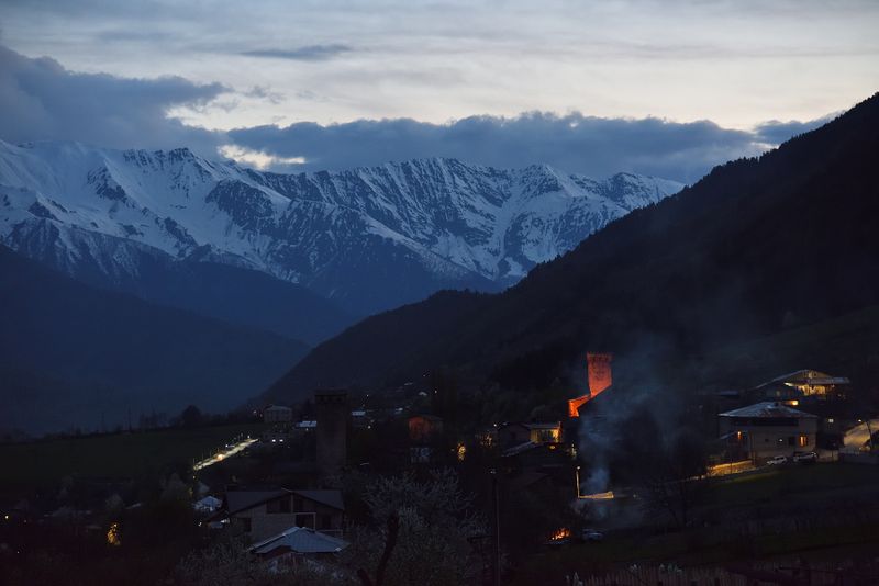 Georgia, Svaneti region, Mestia