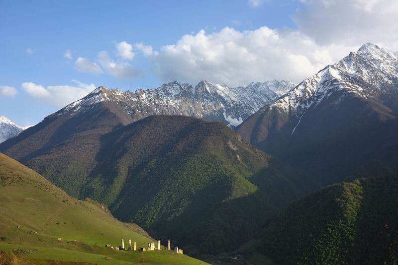 The Greater Caucasus (Russia - Georgia)