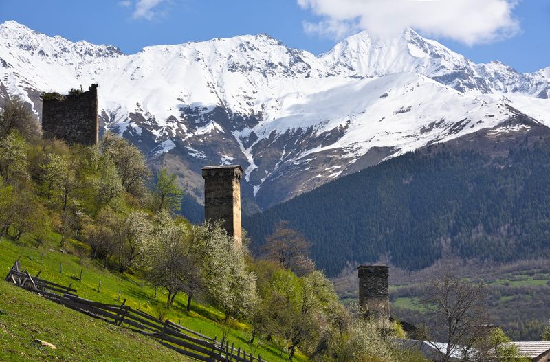 Svaneti region, Mestia