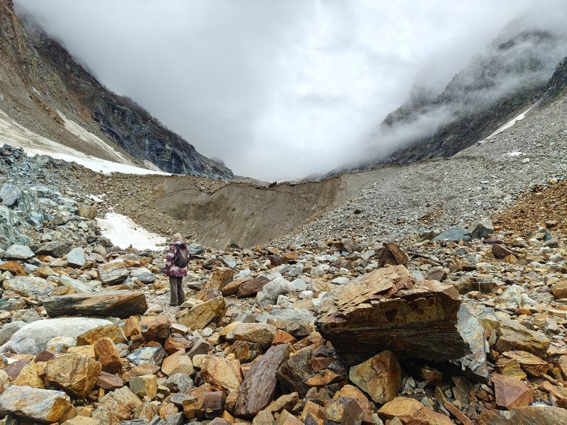 Georgia, Chaladi Glacier