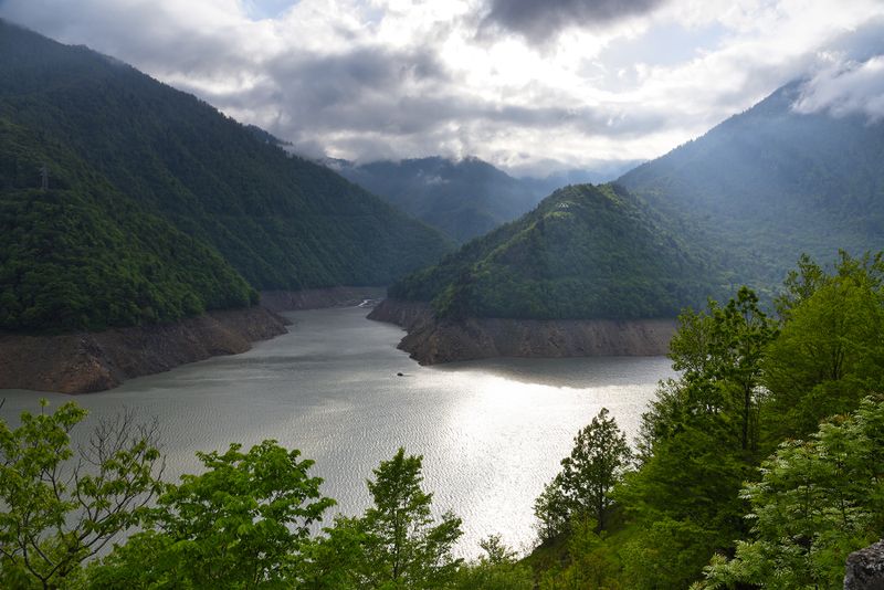Georgia, Enguri (Jvari) Reservoir