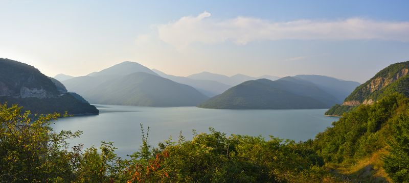 Georgia, Zhinvali Water Reservoir