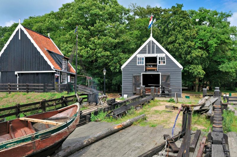 Shipyard of the village of Marken