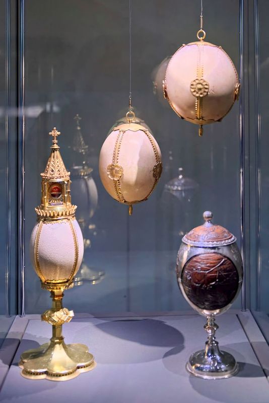 Ostrich eggs