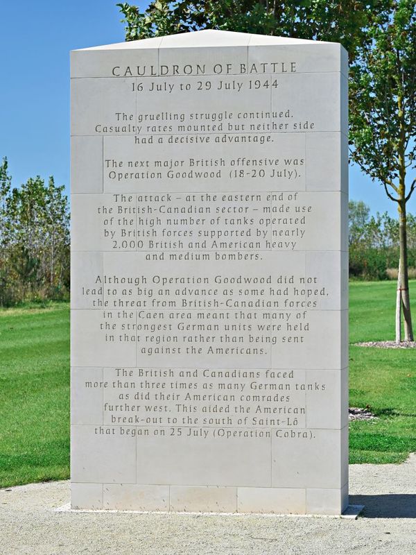 British Normandy Memorial at Gold Beach