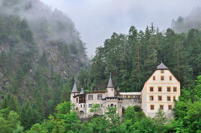 Castle in the mountains