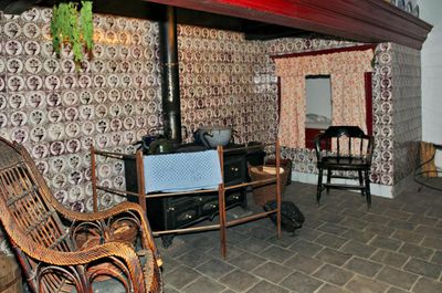 the kitchen of the farm