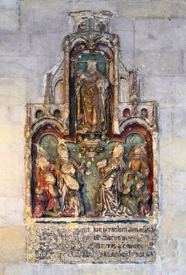 Late Gothic epitaph