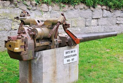 British MK-IV submarine cannon
