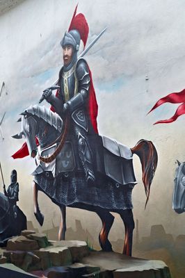 Wall paintings of the Count Van Horne