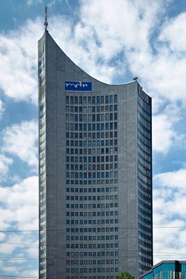 City skyscraper Leipzig