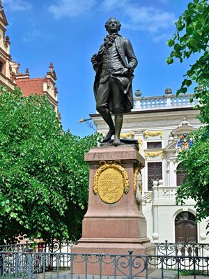 Statue of Johann Wolfgang Goethe