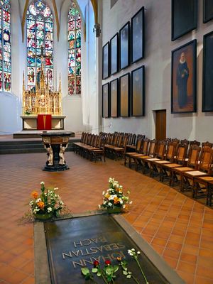 Tomb of Johann Sebastian Bach, Thomaskirche