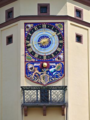 Tower clock at the City Hall