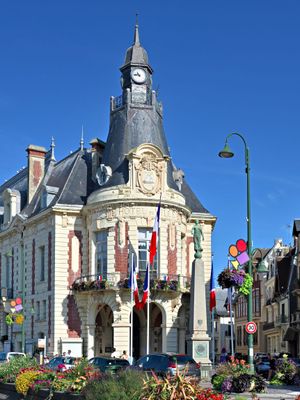 Town Hall Of Trouville Sur Me