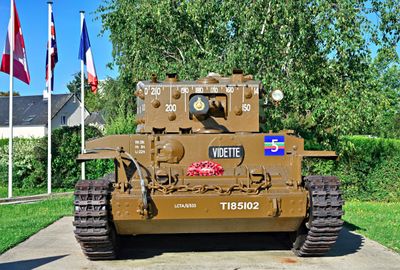 Centaur IV with the 95mm howitzer