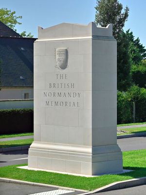 British Normandy Memorial at Gold Beach