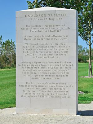 British Normandy Memorial at Gold Beach