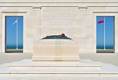 British Normandy Memorial at Gold Beach