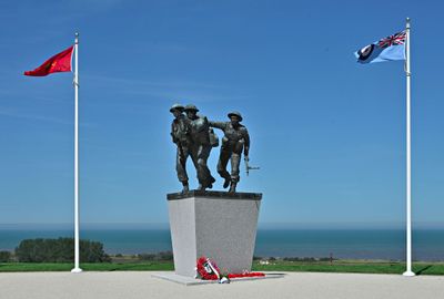 British Normandy Memorial at Gold Beach