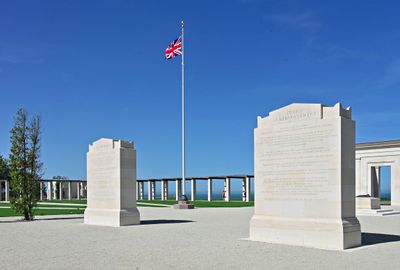 British Normandy Memorial at Gold Beach