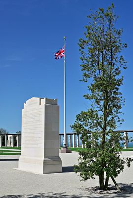 British Normandy Memorial at Gold Beach