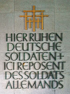 German military cemetery in La Cambe